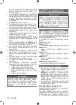 Preview for 80 page of Ryobi OSS1800 Original Instructions Manual