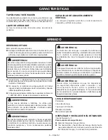 Предварительный просмотр 30 страницы Ryobi P1109 Operator'S Manual