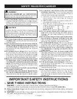 Preview for 3 page of Ryobi P112 Operator'S Manual