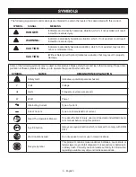 Предварительный просмотр 4 страницы Ryobi P112 Operator'S Manual