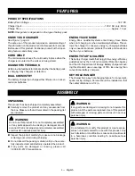 Preview for 4 page of Ryobi P118 Operator'S Manual