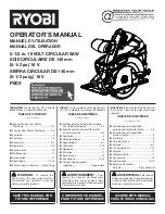 Предварительный просмотр 38 страницы Ryobi P118B Operator'S Manual