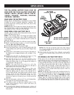 Предварительный просмотр 6 страницы Ryobi P120 Operator'S Manual