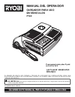 Preview for 1 page of Ryobi P130 (Spanish) Manual Del Operador