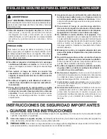 Preview for 3 page of Ryobi P130 (Spanish) Manual Del Operador