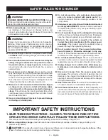 Preview for 2 page of Ryobi P131 Operator'S Manual