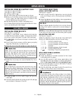 Preview for 6 page of Ryobi P1832 Operator'S Manual