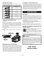 Preview for 2 page of Ryobi P197 Manual