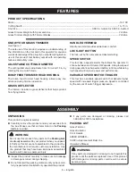 Preview for 10 page of Ryobi P20019 Operator'S Manual