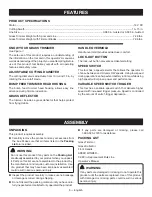 Предварительный просмотр 10 страницы Ryobi P20019 Operator'S Manual