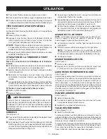 Предварительный просмотр 20 страницы Ryobi P2005 Operator'S Manual