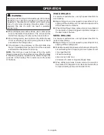 Preview for 9 page of Ryobi P202 Operator'S Manual