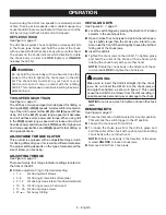 Preview for 8 page of Ryobi P205G Operator'S Manual