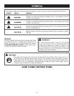 Предварительный просмотр 6 страницы Ryobi P206 Operator'S Manual