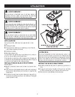Preview for 25 page of Ryobi P206 Operator'S Manual