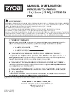 Preview for 32 page of Ryobi P206 Operator'S Manual