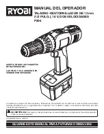 Preview for 33 page of Ryobi P206 Operator'S Manual