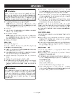 Preview for 10 page of Ryobi P208B Operator'S Manual