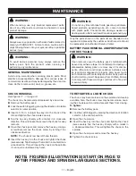 Preview for 11 page of Ryobi P208B Operator'S Manual