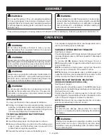 Preview for 5 page of Ryobi P209D Operator'S Manual