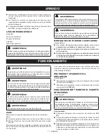 Preview for 23 page of Ryobi P2101 Operator'S Manual