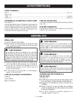 Предварительный просмотр 13 страницы Ryobi P2105 Operator'S Manual