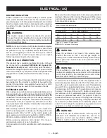 Preview for 7 page of Ryobi P2107VN Operator'S Manual