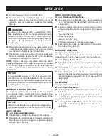 Preview for 7 page of Ryobi P222 Operator'S Manual