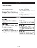 Preview for 8 page of Ryobi P2402 Operator'S Manual