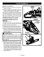 Предварительный просмотр 75 страницы Ryobi P2502 Operator'S Manual