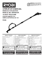 Preview for 1 page of Ryobi P2508 Operator'S Manual