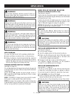 Preview for 6 page of Ryobi P251 Operator'S Manual