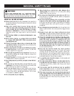 Предварительный просмотр 3 страницы Ryobi P2600 Operator'S Manual