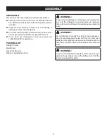 Предварительный просмотр 9 страницы Ryobi P2600 Operator'S Manual