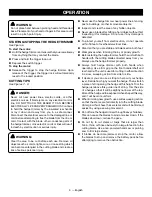 Preview for 11 page of Ryobi P26010 Operator'S Manual