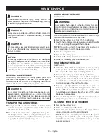 Preview for 12 page of Ryobi P2606 Operator'S Manual