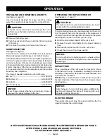 Предварительный просмотр 7 страницы Ryobi P262 Operator'S Manual