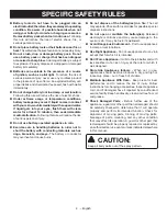 Preview for 6 page of Ryobi P28014 Operator'S Manual