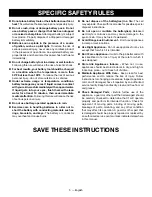 Preview for 9 page of Ryobi P2804 Operator'S Manual