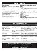 Preview for 16 page of Ryobi P2809 Operator'S Manual