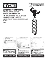 Ryobi P2903 Operator'S Manual preview