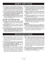 Preview for 5 page of Ryobi P2904 Operator'S Manual