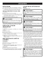 Preview for 18 page of Ryobi P2904 Operator'S Manual