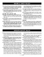 Предварительный просмотр 5 страницы Ryobi P2905 Operator'S Manual