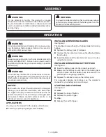 Preview for 9 page of Ryobi P2907 Operator'S Manual