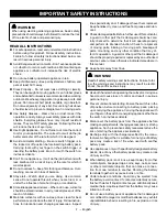 Preview for 4 page of Ryobi P2909 Operator'S Manual