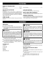 Preview for 8 page of Ryobi P2909 Operator'S Manual