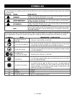 Preview for 10 page of Ryobi P307 Operator'S Manual