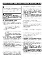 Предварительный просмотр 11 страницы Ryobi P3180 Operator'S Manual