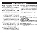 Предварительный просмотр 5 страницы Ryobi P325 Operator'S Manual
